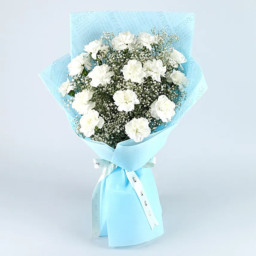 Beach Vibes Carnations Bouquet