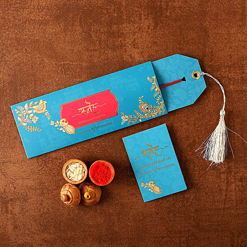 Ethnic American Diamond Rakhi