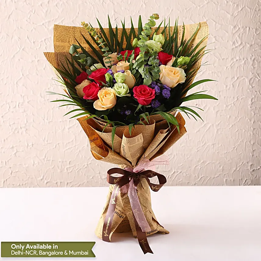 Beautiful Mix Flowers Bouquet