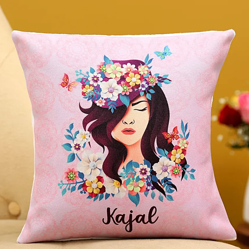 Beautiful You Personalised Cushion Hand Delivery