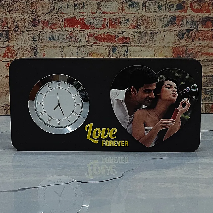 Beloved Memories Personalised Clock Table Top