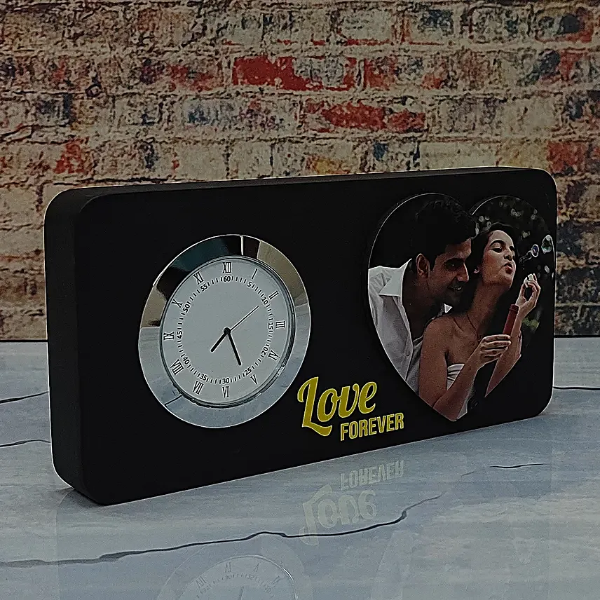Beloved Memories Personalised Clock Table Top