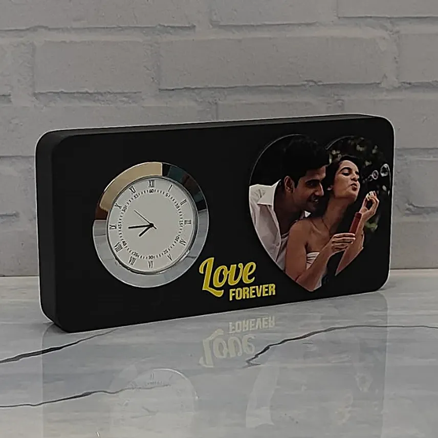 Beloved Memories Personalised Clock Table Top