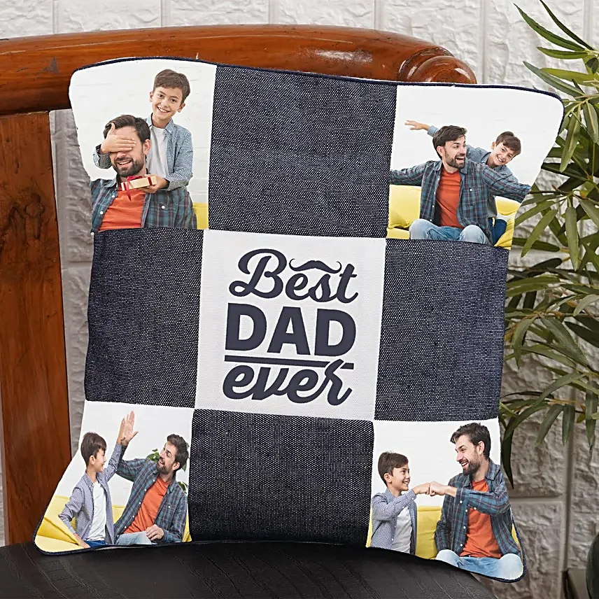 Best Dad Ever Memory Cushion