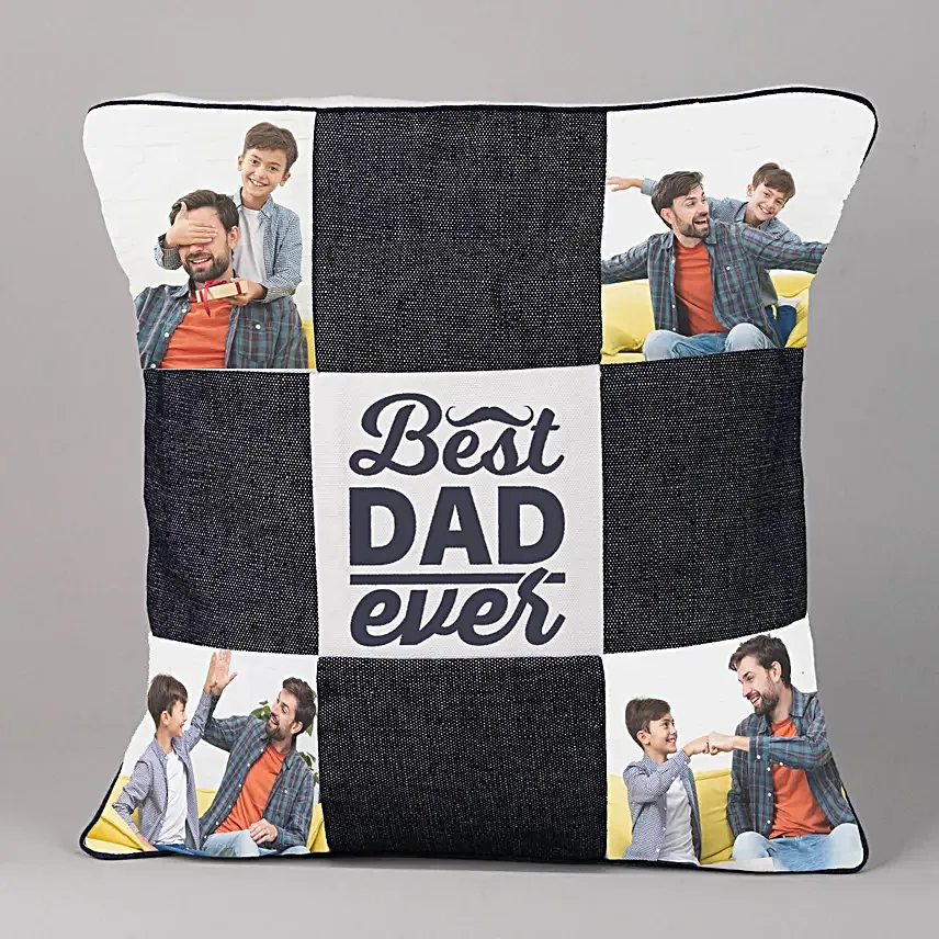 Best Dad Ever Memory Cushion