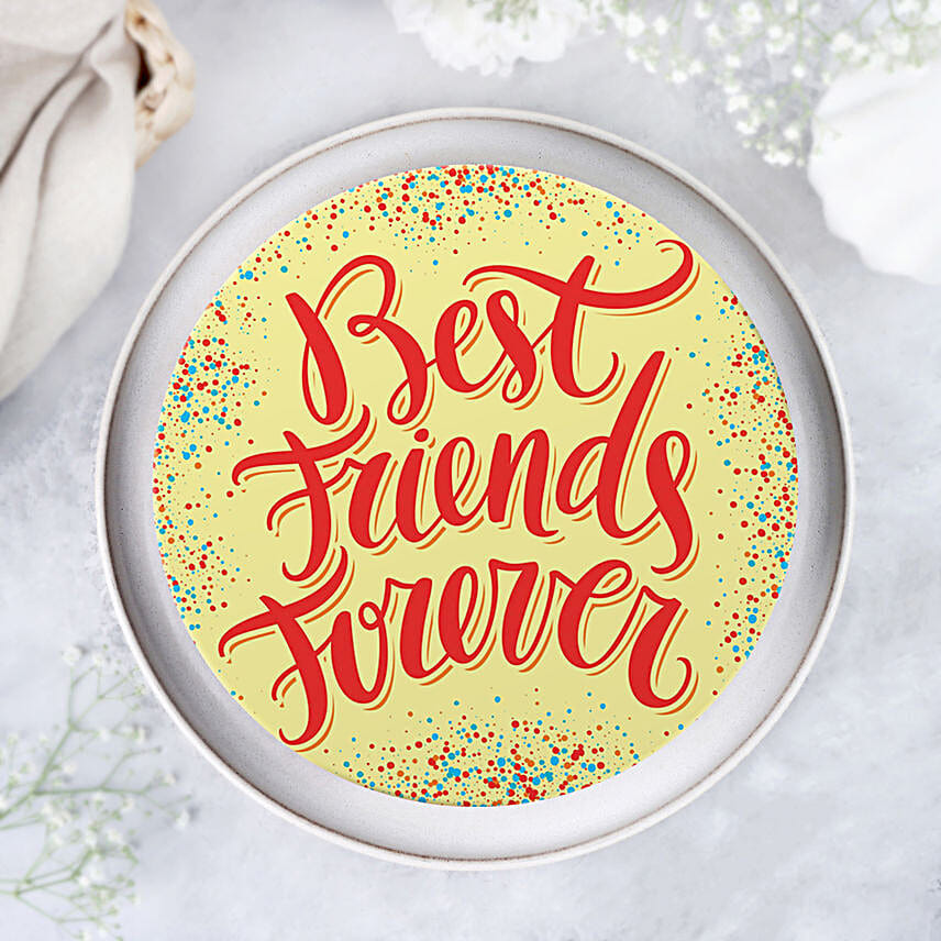 Best Friends Forever Chocolate Cake Half Kg