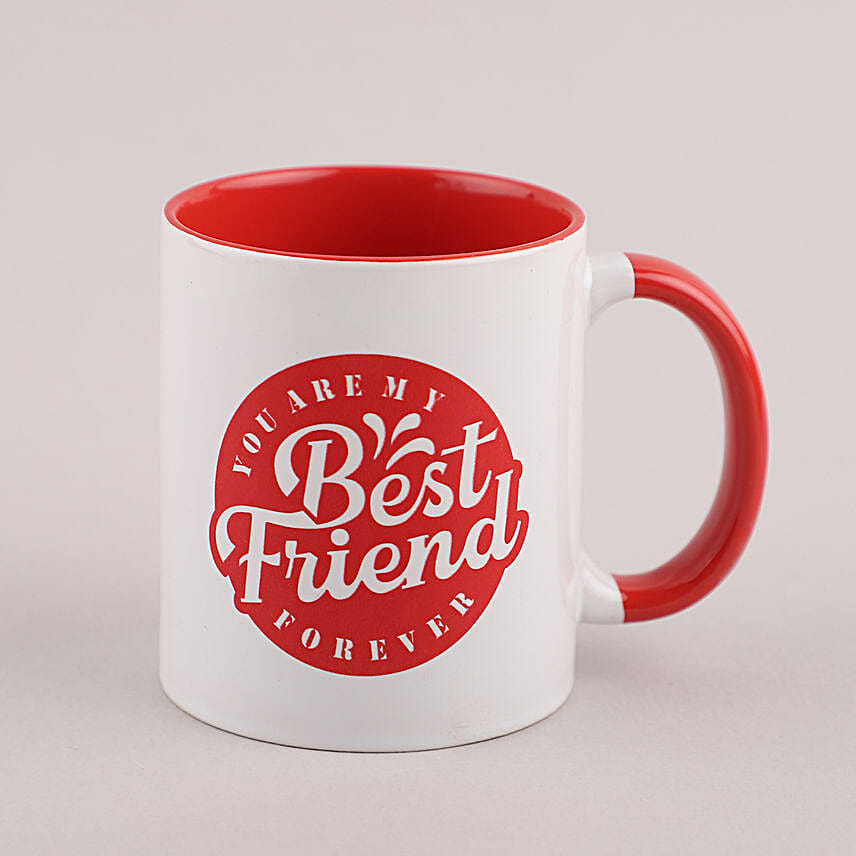 Best Friends Red Mug