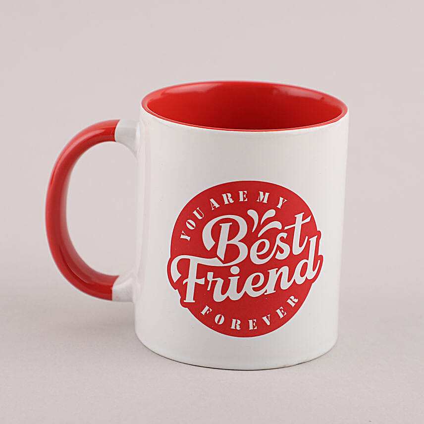 Best Friends Red Mug