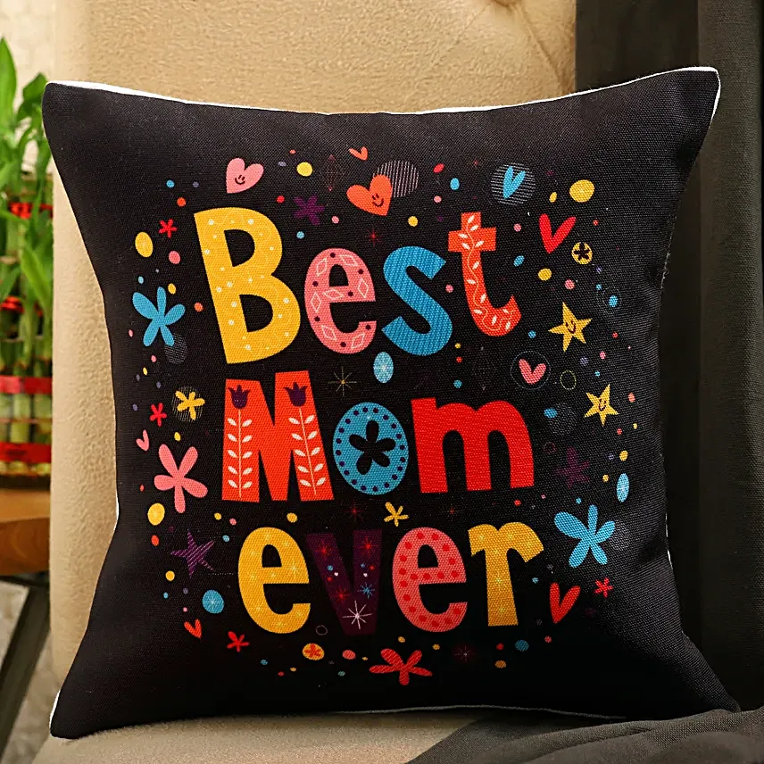 Best Mom Printed Cushion