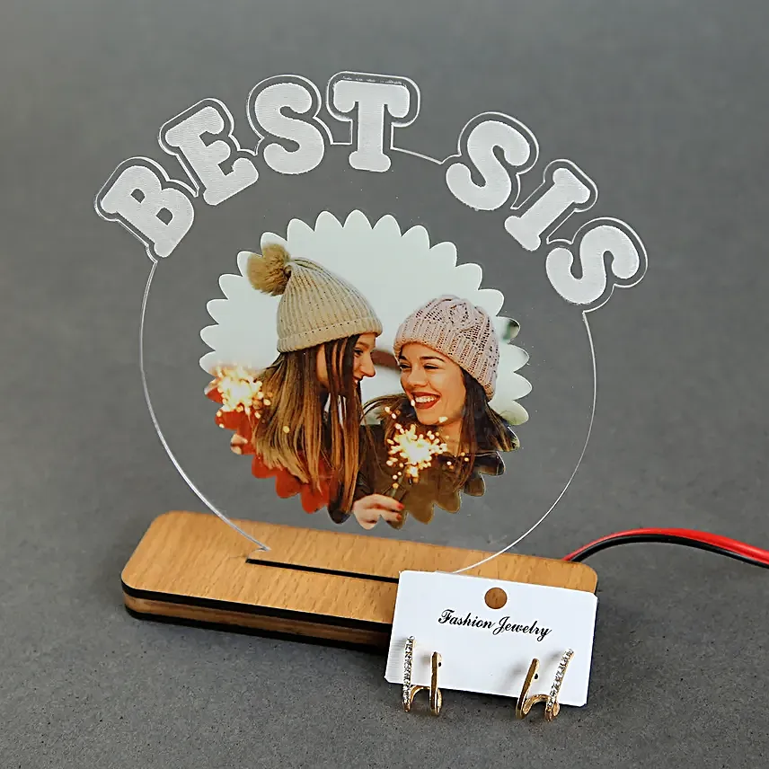 Best Sis Personalised LED Tabletop