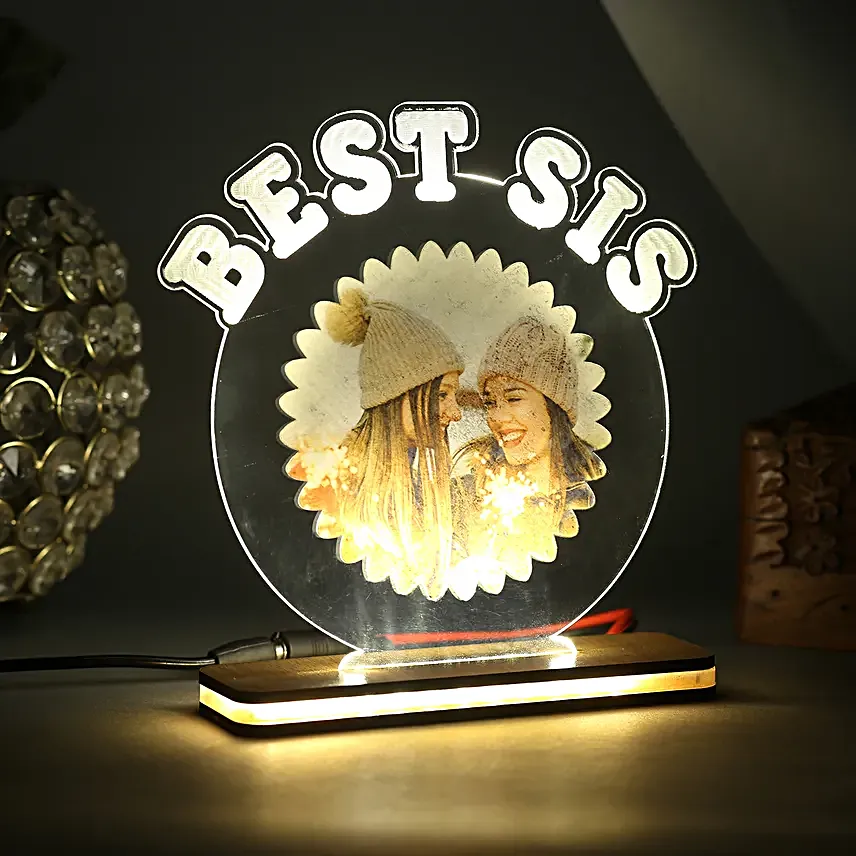 Best Sis Personalised LED Tabletop