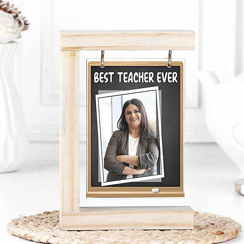 Best Teacher Ever Frame Keepsake