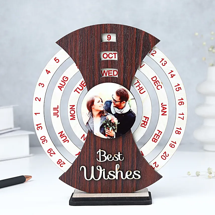 Best Wishes Personalised Calendar 