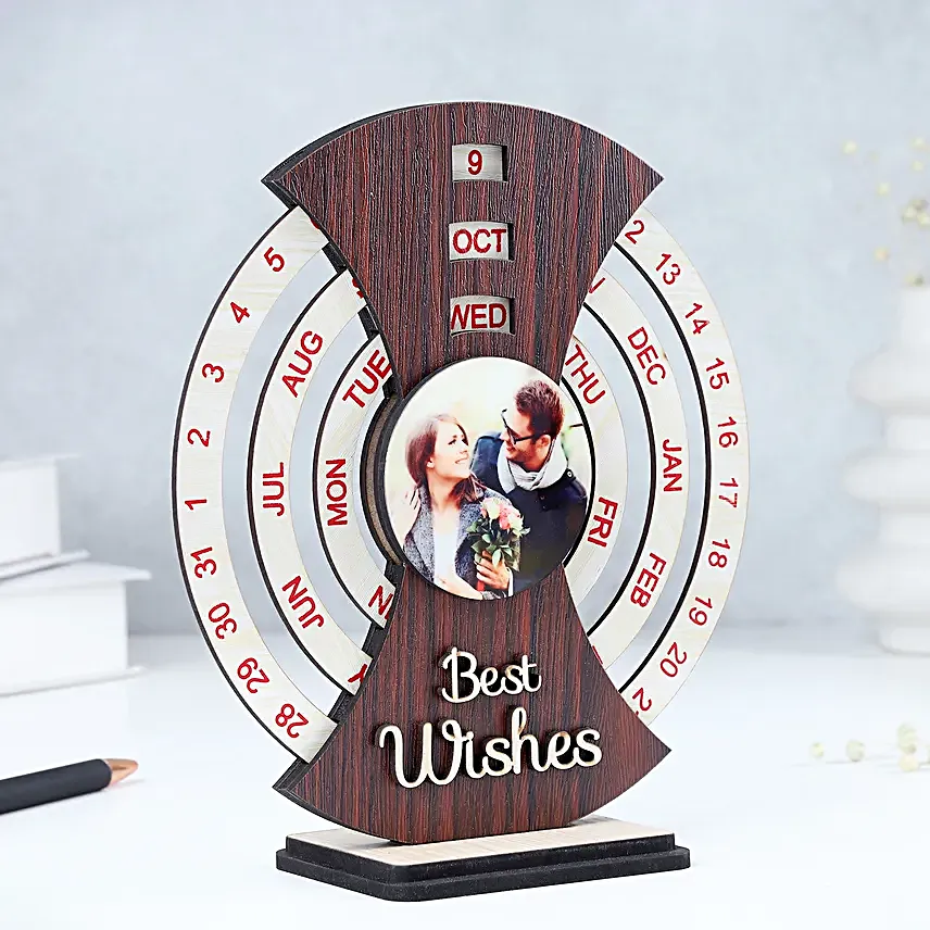 Best Wishes Personalised Calendar 