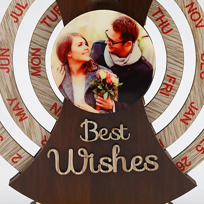 Best Wishes Personalised Calendar 