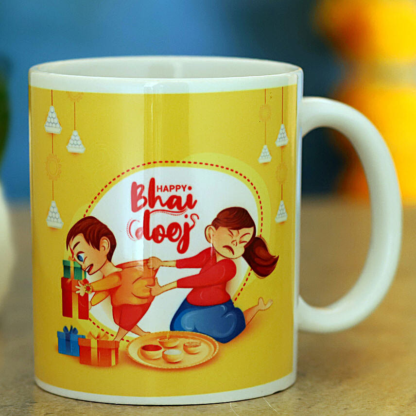 Bhai Dooj Special Mug- Hand Delivery