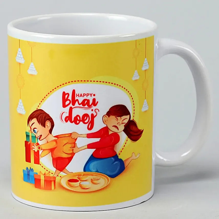 Bhai Dooj Special Mug- Hand Delivery