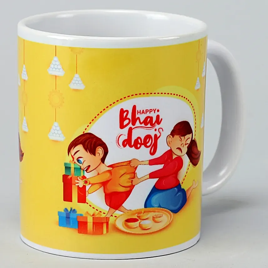 Bhai Dooj Special Mug- Hand Delivery