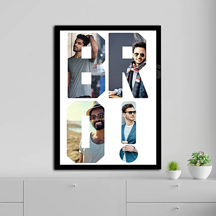 Bhai Dooj Special Perfect Bro Photo Frame