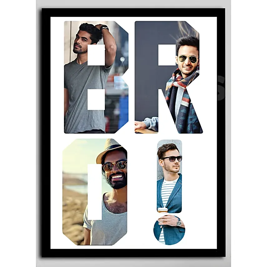 Bhai Dooj Special Perfect Bro Photo Frame