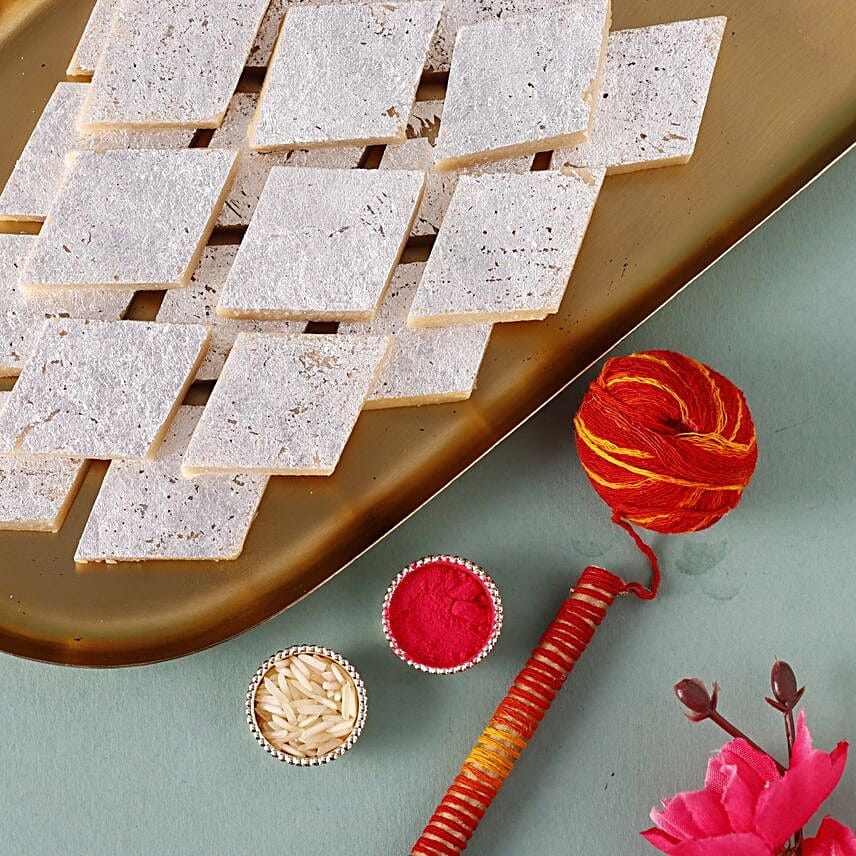 Bhaidooj Tikka with Sweets