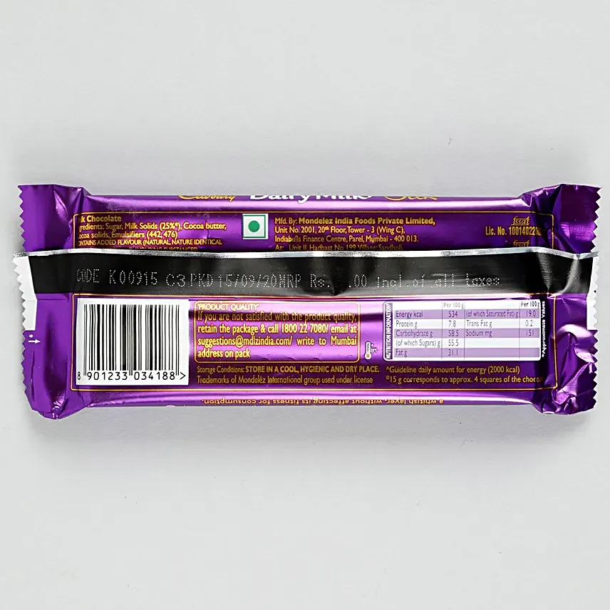 Dairy milk chocolates