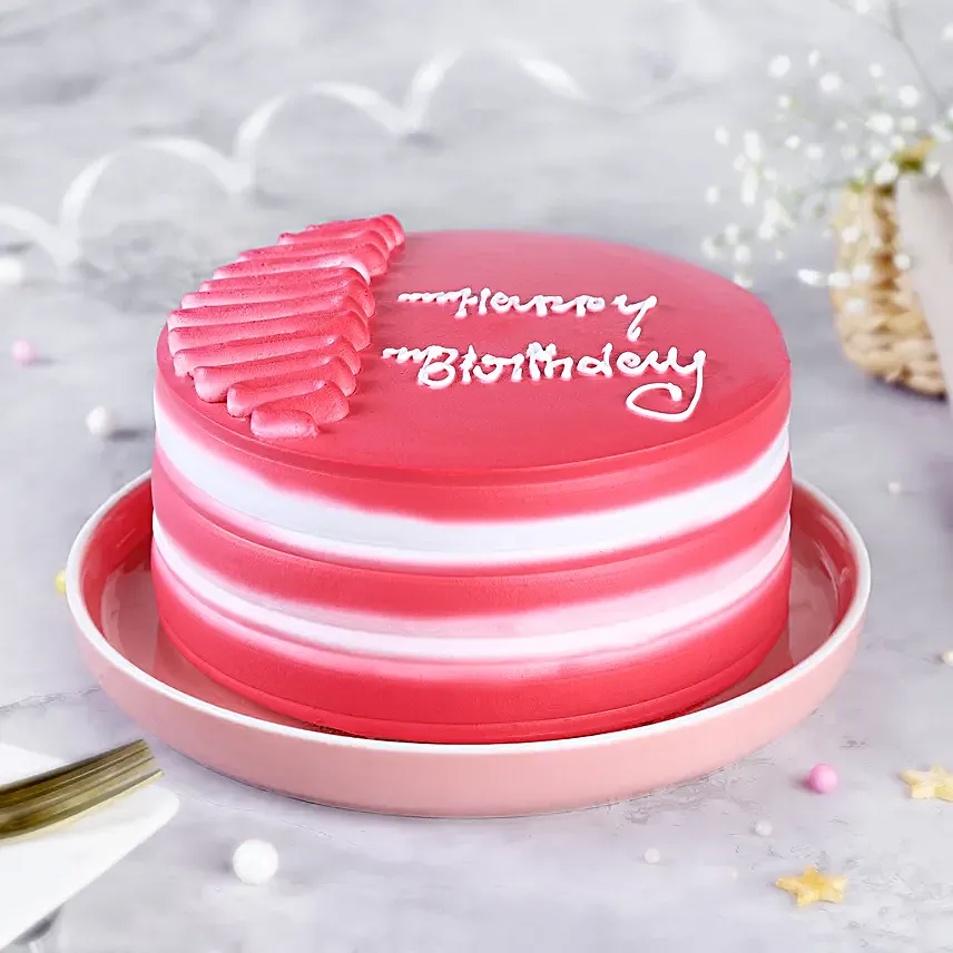 Birthday Bliss Red Velvet Cake Half Kg