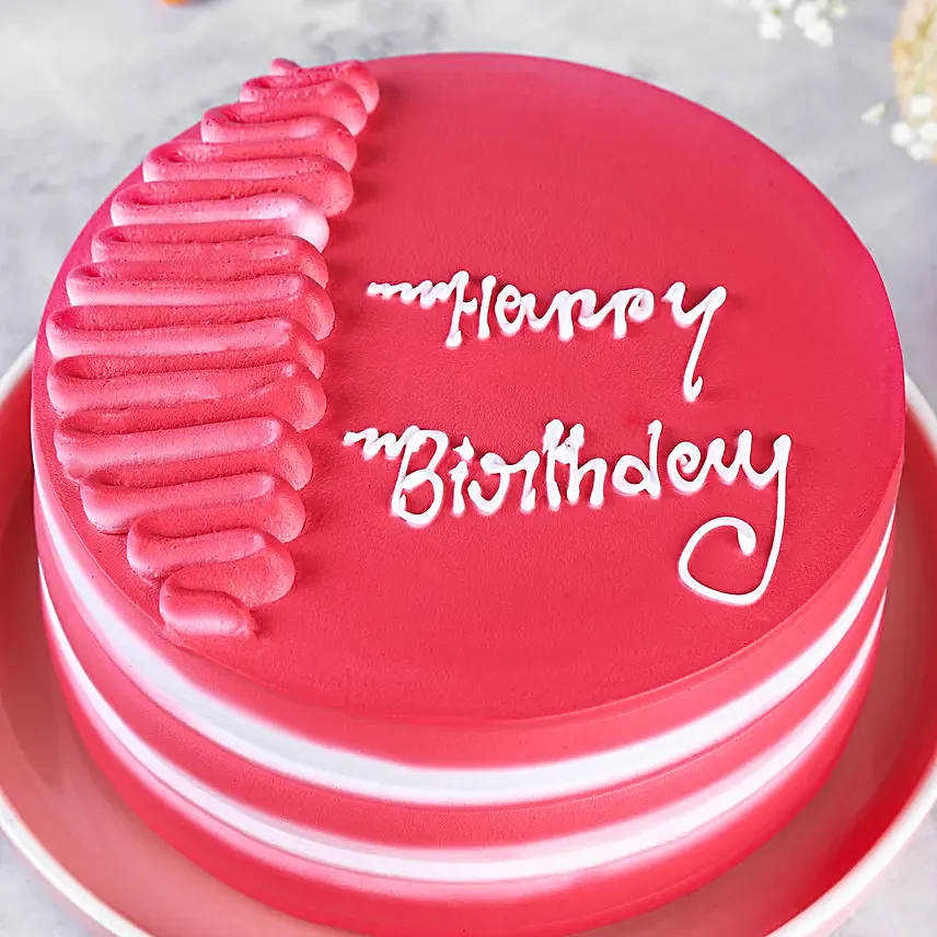 Birthday Bliss Red Velvet Cake Half Kg