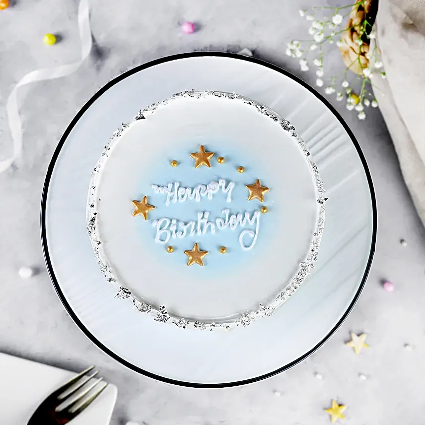 Birthday Bliss Vanilla Dream Cake Half Kg