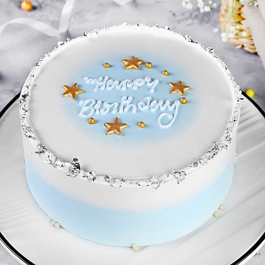 Birthday Bliss Vanilla Dream Cake Half Kg