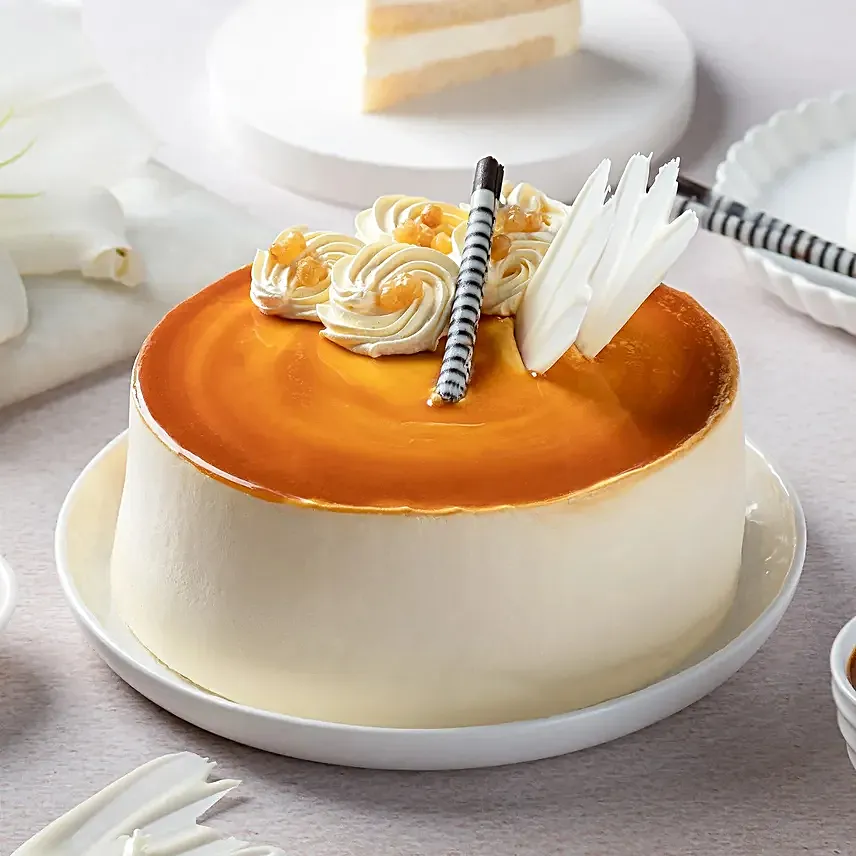 Birthday Butterscotch Eggless Cake