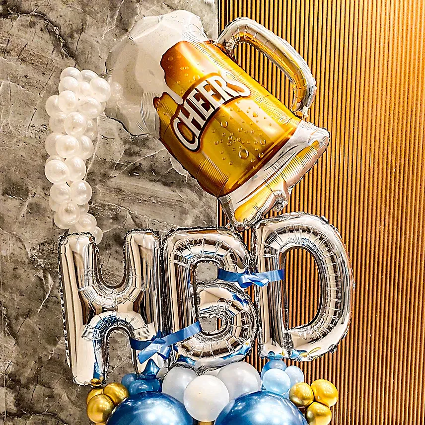 Birthday Cheer Balloon Bouquet