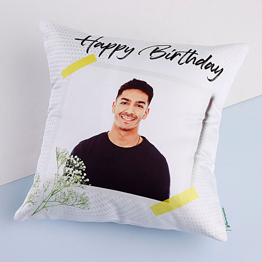 Birthday Hugs Personalised Cushion