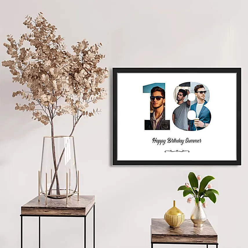 Birthday Milestone Photo Frame