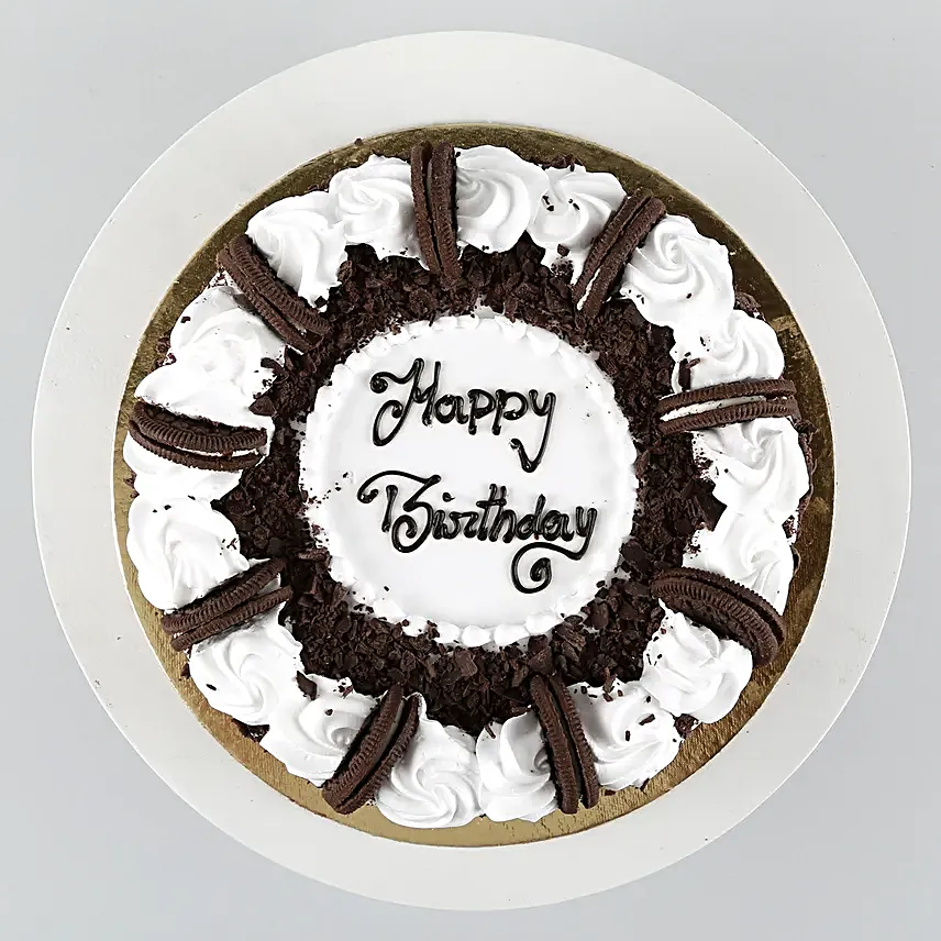 Birthday Special Black Forest Cake Half Kg