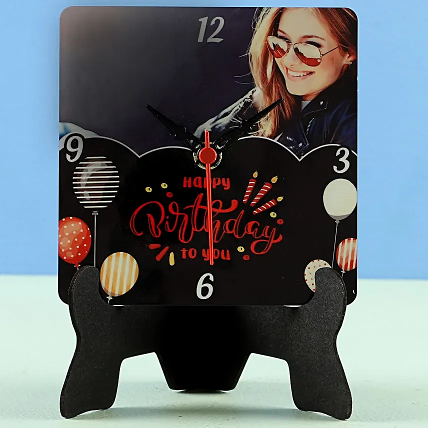 online printed table clock for bday