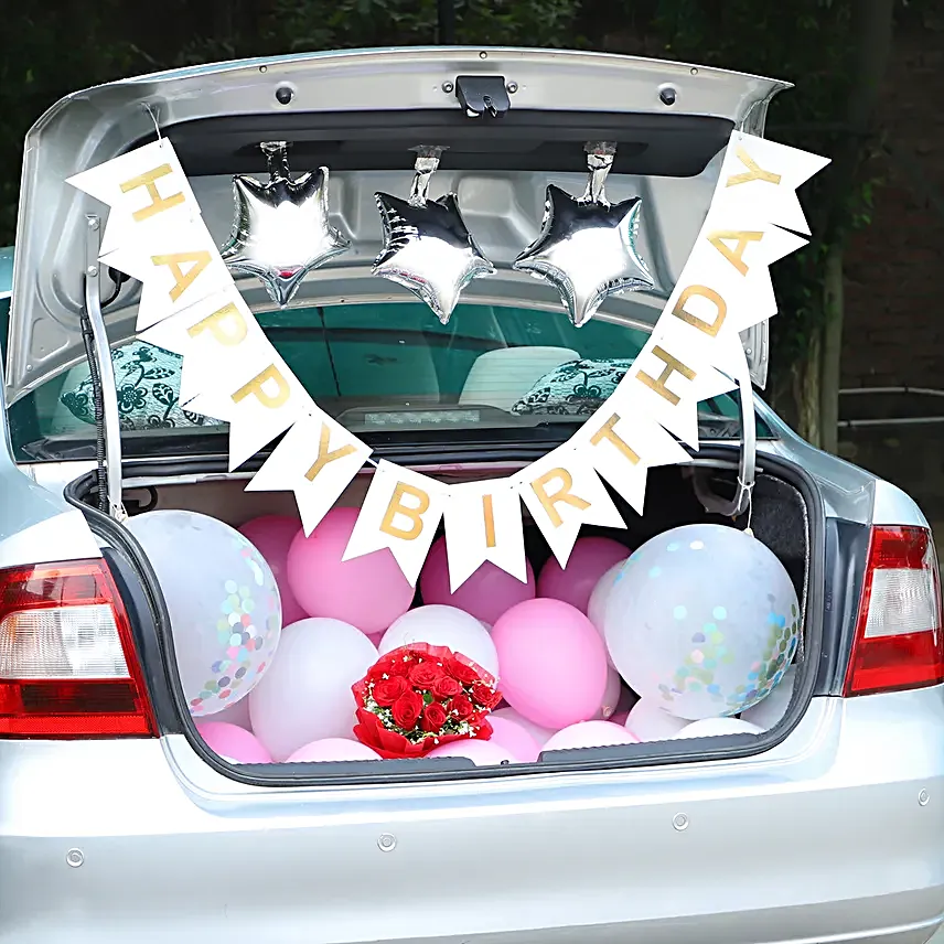 Car Deck Decoration for Birthday