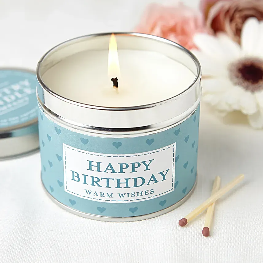 Birthday Wishes Jar Candles