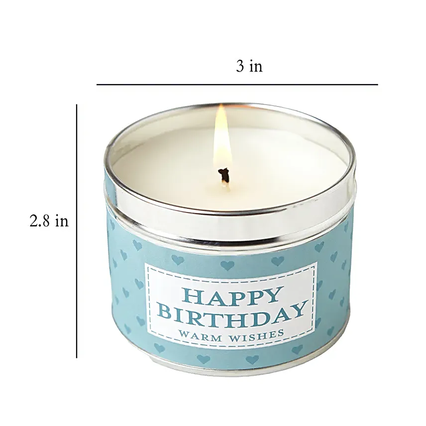 Birthday Wishes Jar Candles