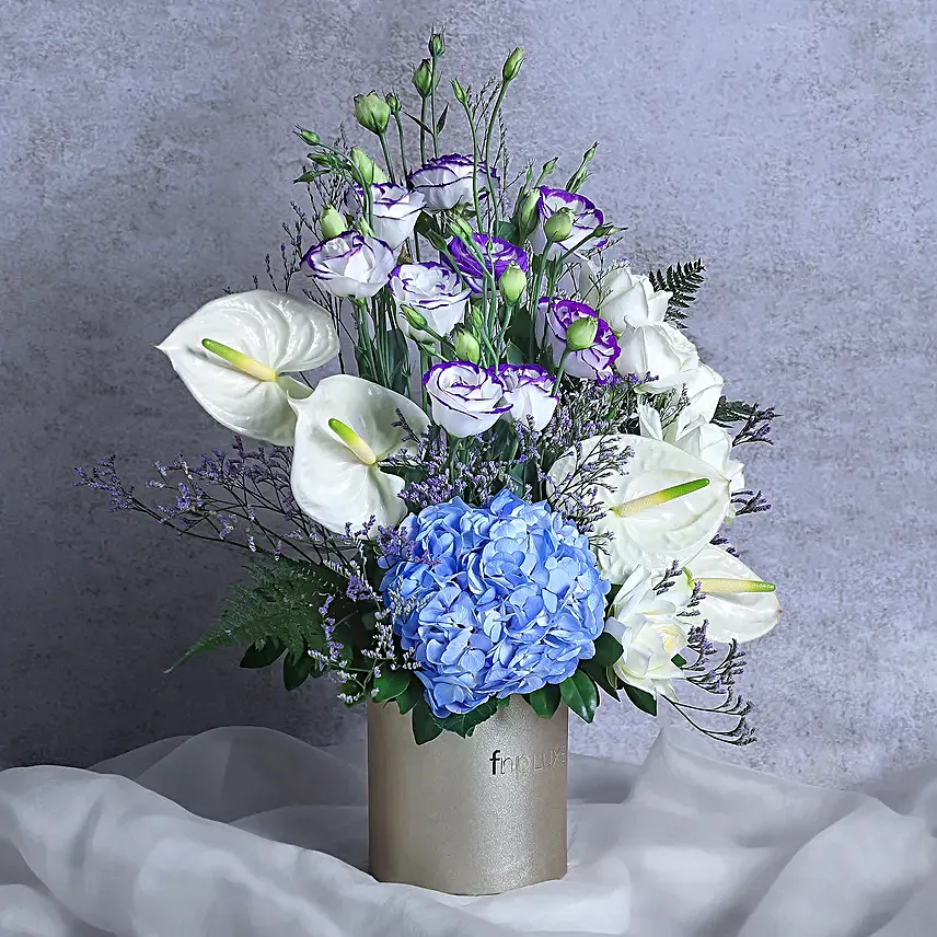 Blissful Whispers in White