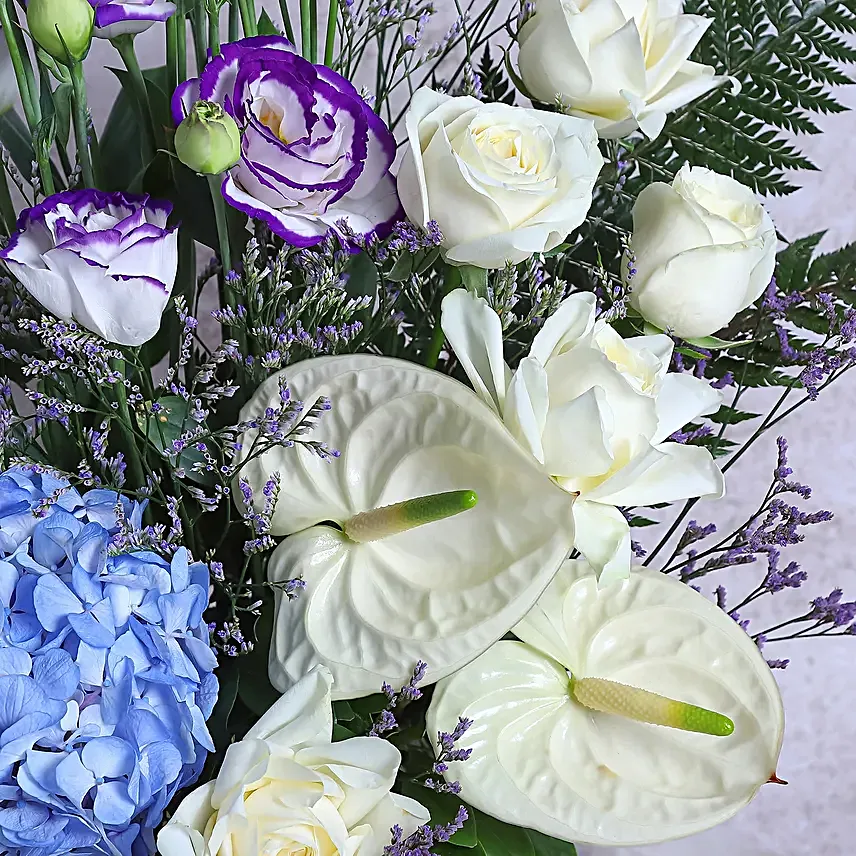 Blissful Whispers in White