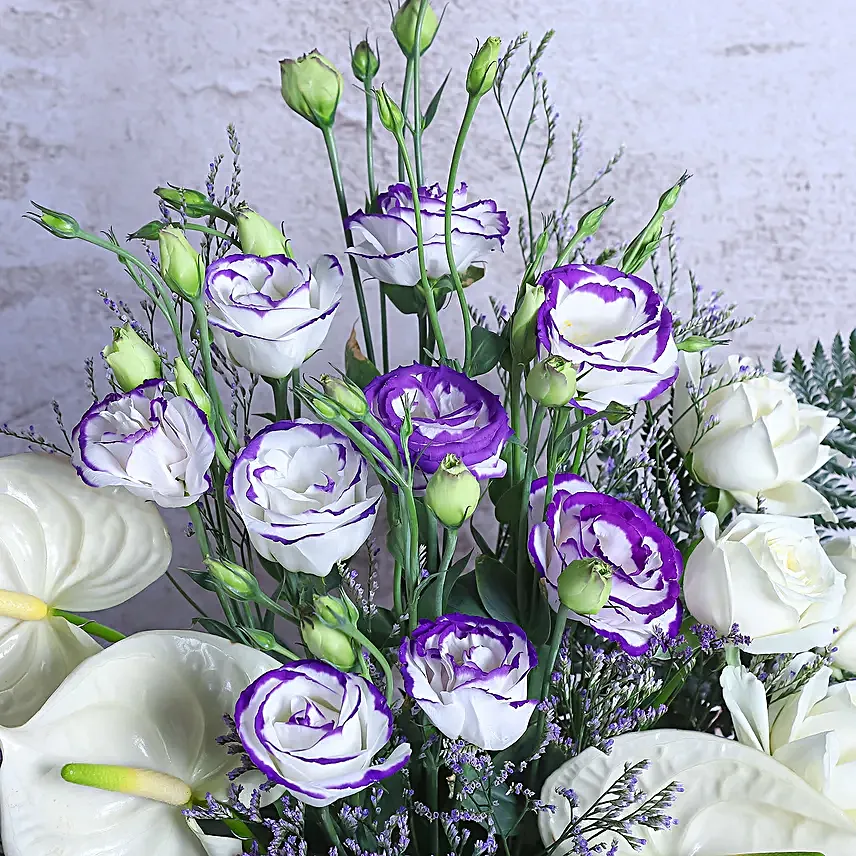 Blissful Whispers in White