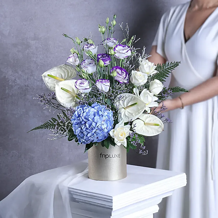 Blissful Whispers in White