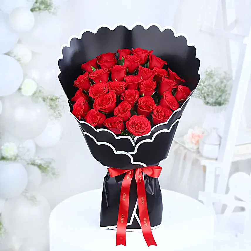 Bloom of Love Red Rose Bouquet