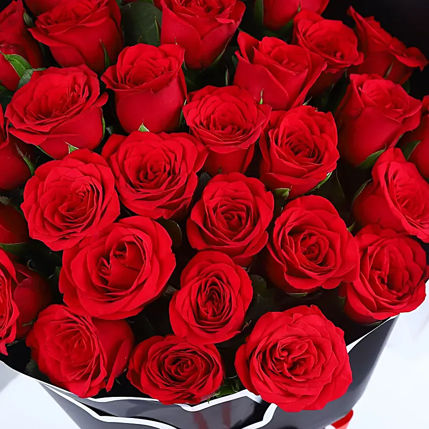 Bloom of Love Red Rose Bouquet