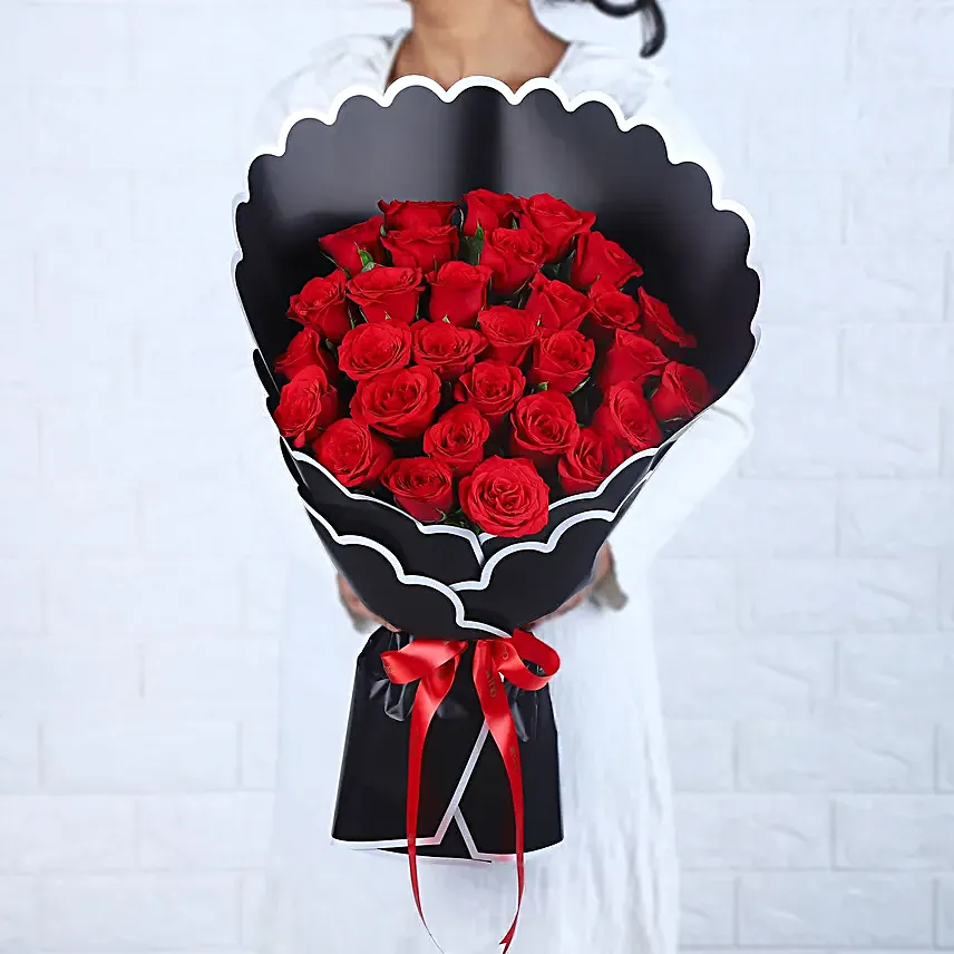 Bloom of Love Red Rose Bouquet