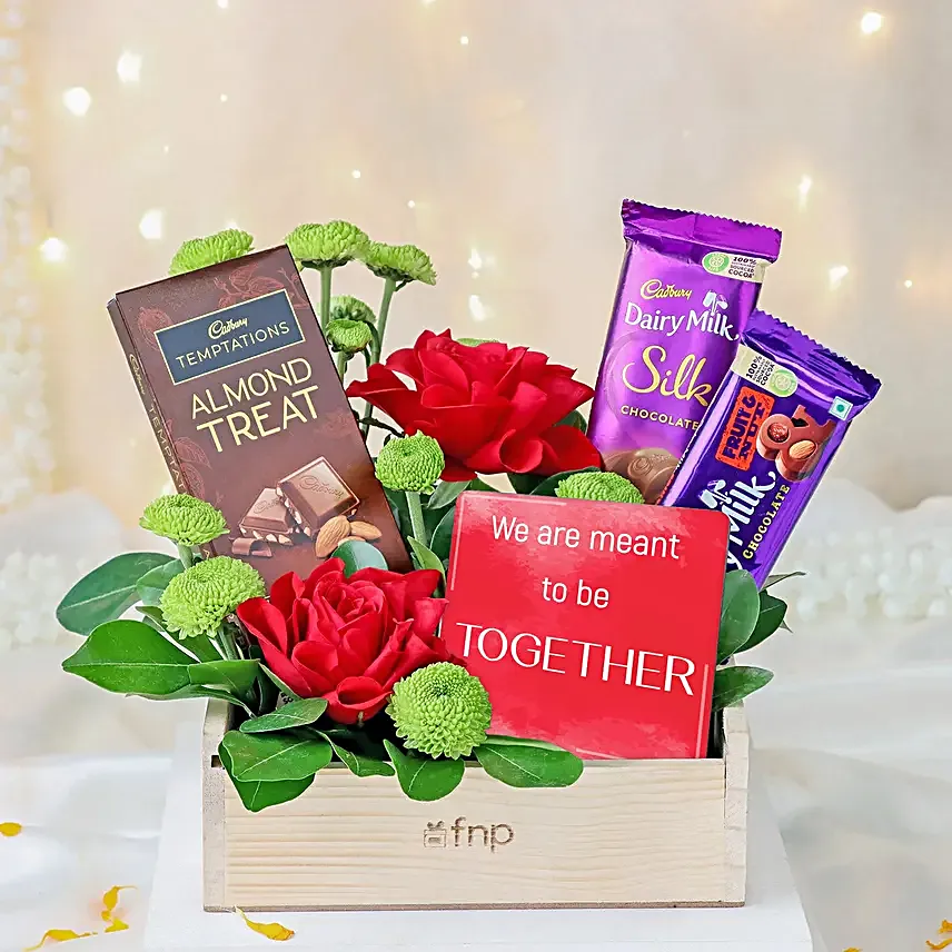 Blooming Love Hamper For Karwa Chauth
