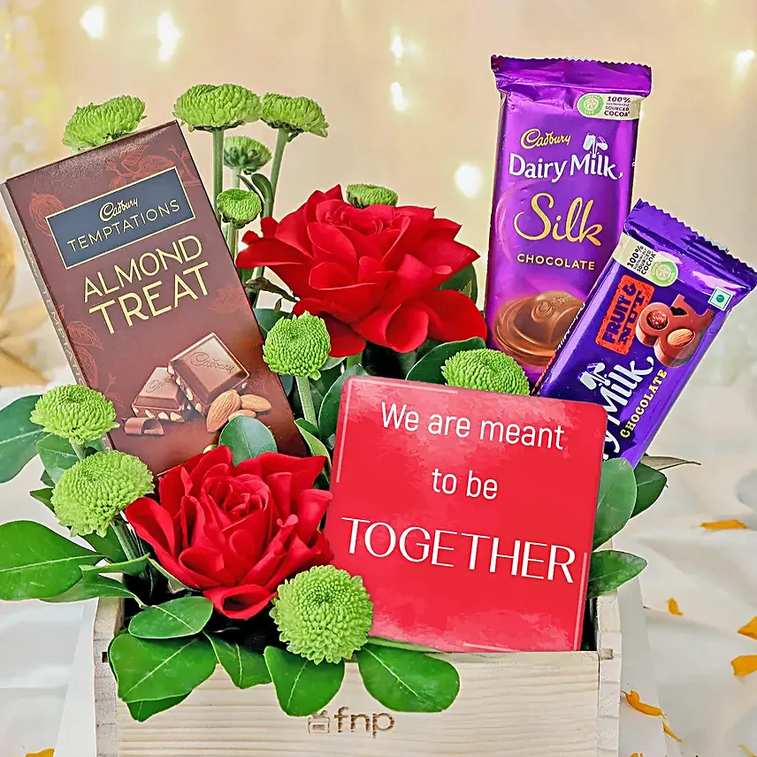 Blooming Love Hamper For Karwa Chauth