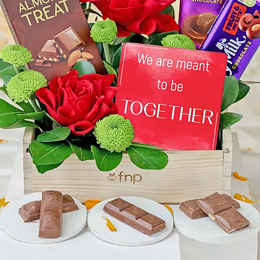 Blooming Love Hamper For Karwa Chauth