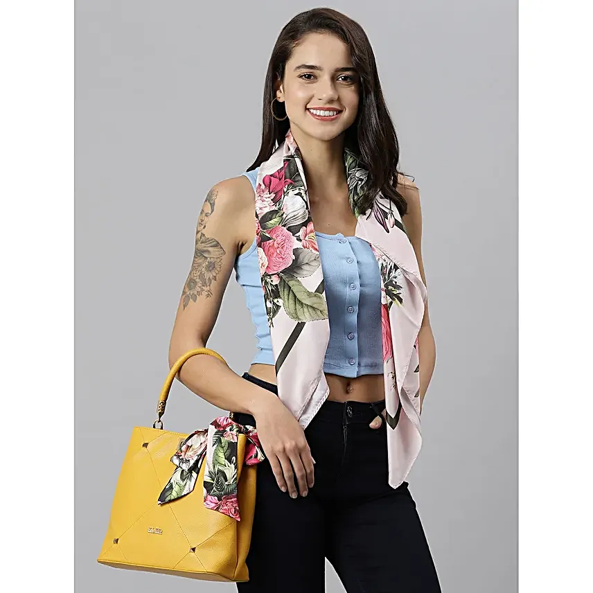 Blossom Up Scarf N Bag Gift Set